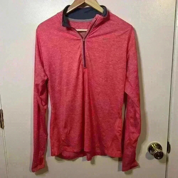 Nike Dri-Fit Quarter Zip Workout Top - Picture 1 of 5